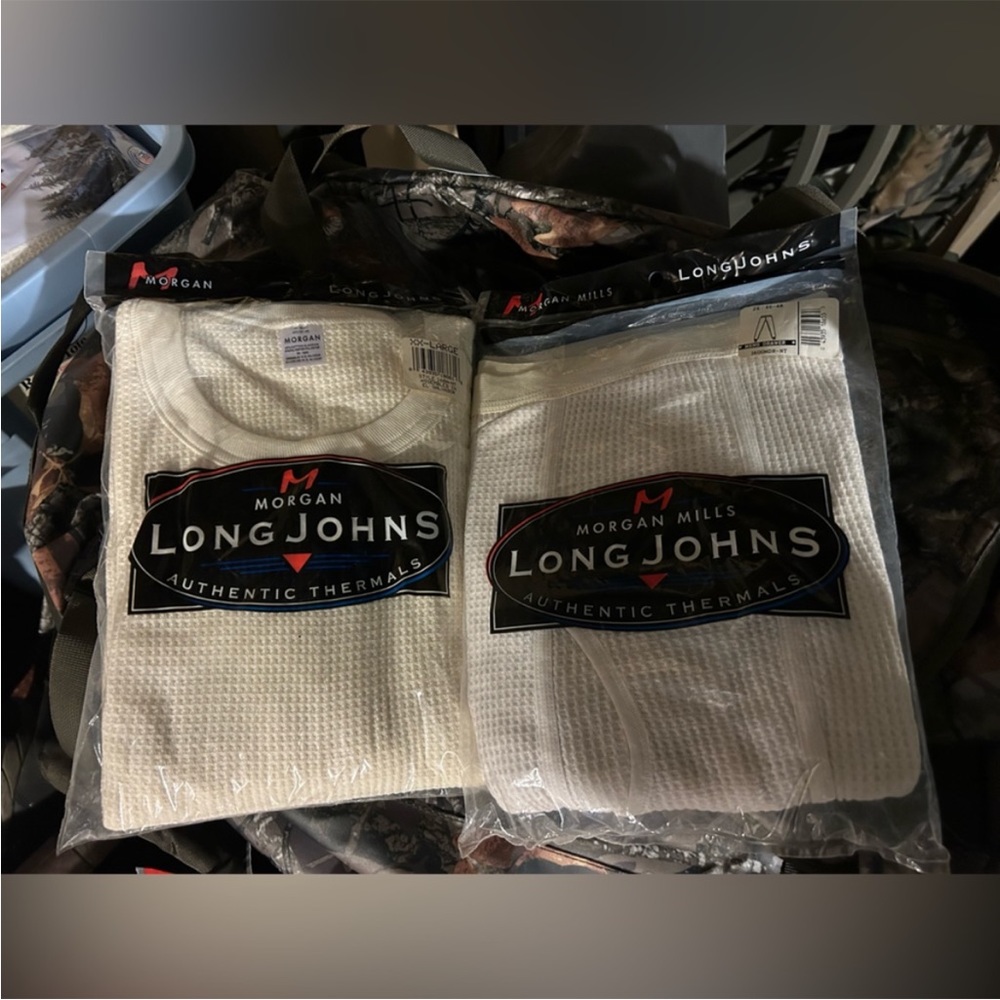 Men’s Thermals Top & Bottoms NEW